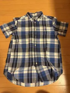 Ralph Lauren 半袖チェックシャツ ブルーのサムネイル