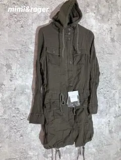 新品　mimi&roger フード付き ミリタリージャケット　サマージャケットのサムネイル