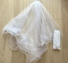 ウエディング 結婚式 ベール グローブ 2点セット