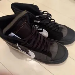 Nike Blazer Mid Off-White ブラック 【26.5cm】