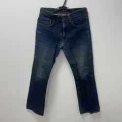 DENIME ストレートデニム ダークブルー