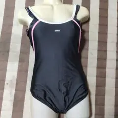 arena スポーツ用水着 LAR-7225W L 黒/ピンク