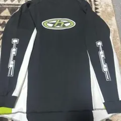 HUF ロンT長袖ブラックグリーンストリート