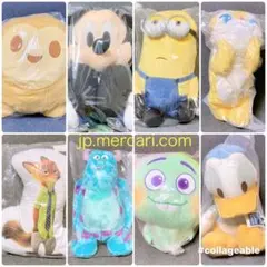 新品 8点 ディズニー ピクサー ぬいぐるみ まとめ売り ミッキーマウス
