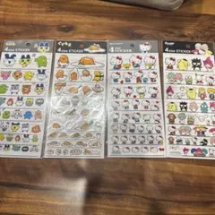 サンリオキャラクター 4サイズステッカーセット