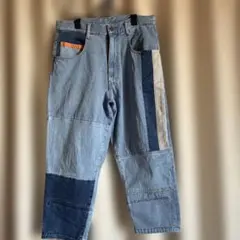 フラボア パッチワークデニムパンツ レディースのサムネイル