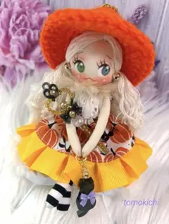 カレンさん専用❤️人気❤️カメリア柄❤️香水瓶チャーム❤️ドール