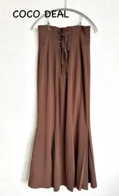 COCO DEAL ココディール　タイト マーメイド スカート　レースアップ