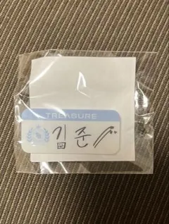 treasure ジュンギュ　ネームバッチ　カプセルトイ　名札