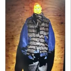 TENDERLOIN DENIM BLANKET ZIP UP JKT XLのサムネイル