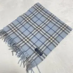 希少カラー⭐︎ BURBERRY LONDON カシミヤ100％　大判　マフラー