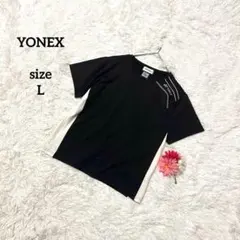 ヨネックス スポーツTシャツ ベリークール テニス 黒 × 白 スポーツウェア