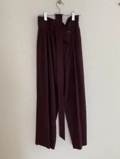 ハイウエスト スラックス