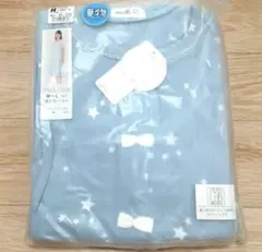 マタニティ　パジャマ　トップス　パンツ　新品未開封　半袖　授乳星柄 M〜Lサイズ