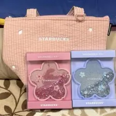 STARBUCKS SAKURA 2026 コースター トートバッグ 3点セット