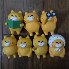 ノラネコぐんだん　ミニチュアフィギュア　7体セット