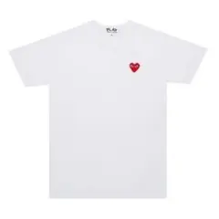 PLAY COMME des GARÇONS Tシャツ ホワイト S