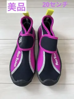REEF TOURER マリンシューズ20cm ピンク/ブラック