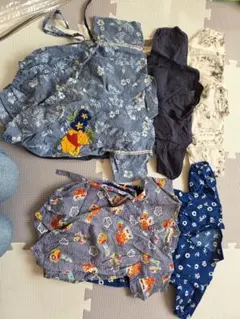 甚平・浴衣 5点セット 95cm以下