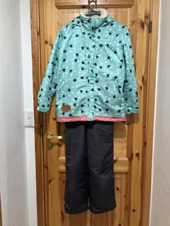 スキーウェア上下 150cm 女の子 ミント