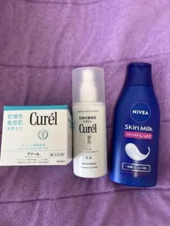 Curel シミ・ソバカス予防ケア フェイスクリーム・ケアセット - メルカリ