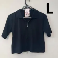 しまむら　KHALITA ジップアップ Tシャツ　カーディガン　カーディガン