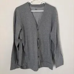 ユニクロ　エアリズムカーディガン　グレー　Mサイズ
