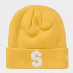 未使用 Supreme × New Era $ Beanie S logo