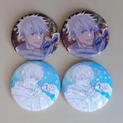 呪術廻戦 ホロ缶バッジ イルミネーションver. 五条悟