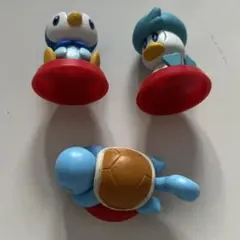 ポケモン チョコエッグ フィギュア ゼニガメ クワックス ポッチャマ