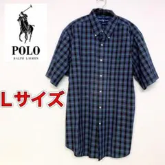 POLO半袖シャツ チェック XXL 2XL 90s 90年代ディッキーズ