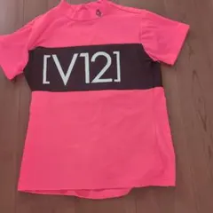 V12 ゴルフウェア レディース 半袖シャツ ピンクのサムネイル