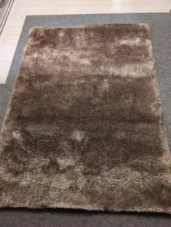 ニトリ ウサギラグSP 140×200cm モカ 長毛ラグ - メルカリ