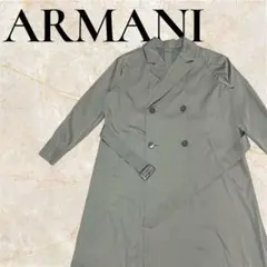 美品✨️ARMANI COLLEZIONI グレートレンチコート 撥水加工