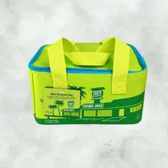 【新品】トレジョ ミニ保冷バッグ クーラーバッグ　ライムグリーン