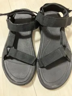 Teva ブラック スポーツサンダル