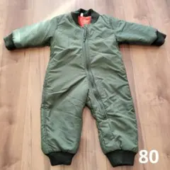 80サイズ オリーブグリーン アウター