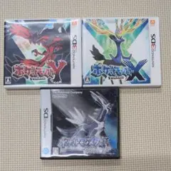 新品未開封】 シュリンク付き ポケモン X Y 3ds ソフト - メルカリ