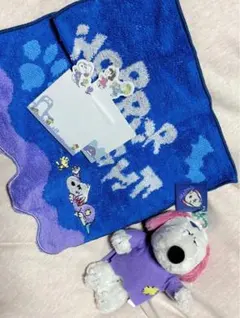 スヌーピー ハロウィン　ホラーナイト　2021 ぬいば　タオル