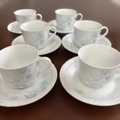 HOYAカップ&ソーサー6客セット