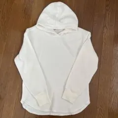 白パーカー パーカー