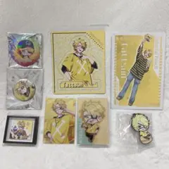 カラフルピーチ　たっつんセット　缶バッチ　カード　キーホルダー　ポストカード