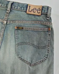 【Lee/リー】ストレートダメージジーンズ　モデル 4904 　ビンテージ古着
