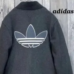 アディダス　adidas ジャケット　ブルゾン　ビックロゴ　トレフォイル