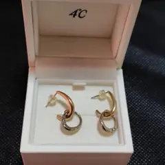 プラチナ ピアス(両耳用)