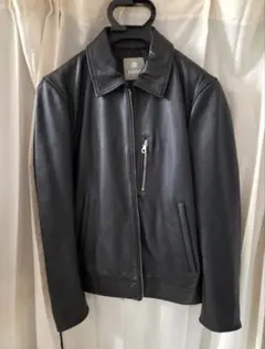 ナノユニバース　黒レザージャケット