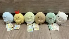 【新品】 すみっコぐらし ぬいぐるみ てのりぬいぐるみ コレクション　6点