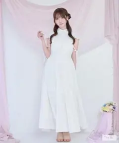 Rosé Muse ロゼミュ Sheer check pleats dress - メルカリ