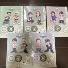ZETA DIVISION ローソン　ステッカー　全5種コンプリート②