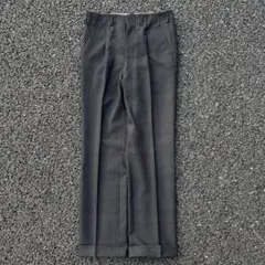 や*ん様 50s 60s BLACK ギャバジン スラックス ヴィンテージ ウー う*様 50s 60sスラックス ウール ヴィンテージ 検索用 ギャバジン レー